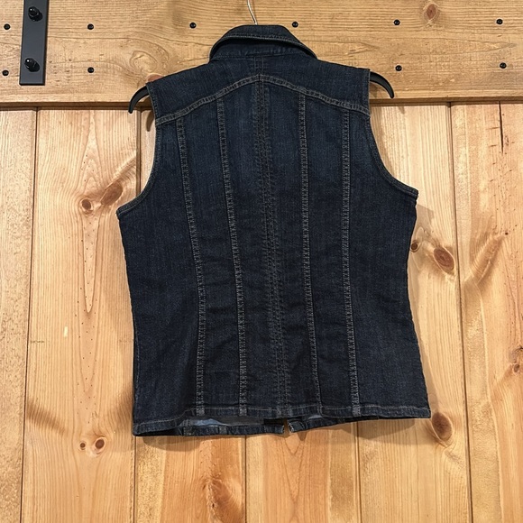Chicos platinum denim vest - Picture 3 of 4